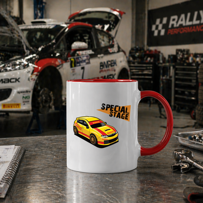 Special Stage Adam Gould Subaru Mug - Rallying Is Life
