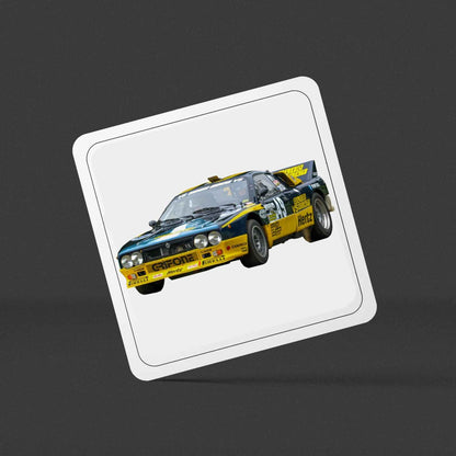 Lancia 037 Coaster Set of 4 - Rallying Is Life