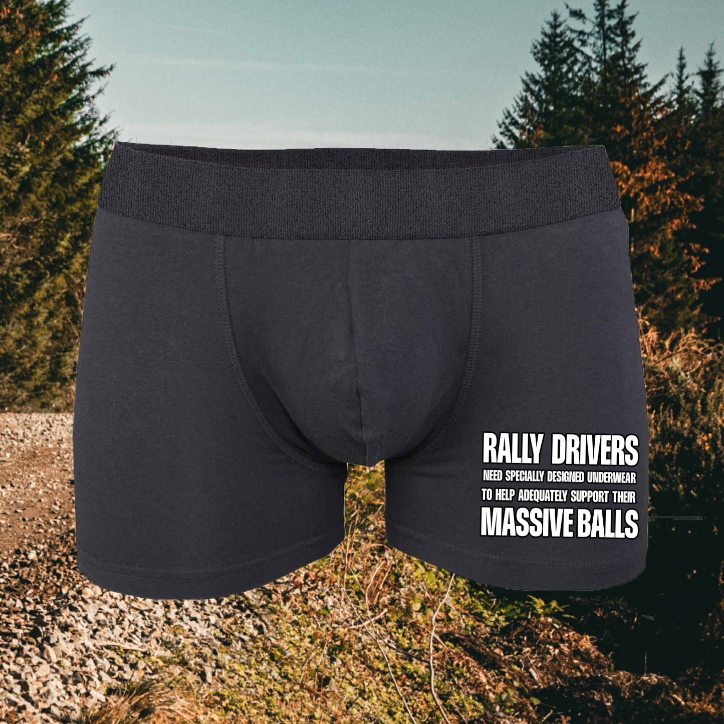 Massive Balls Boxer Shorts - Rallying Is Life
