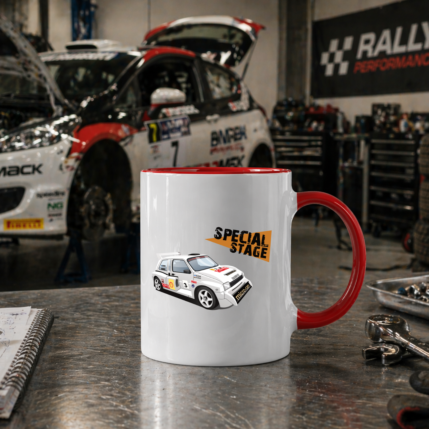 Special Stage Colin McRae 6R4 Mug - Rallying Is Life
