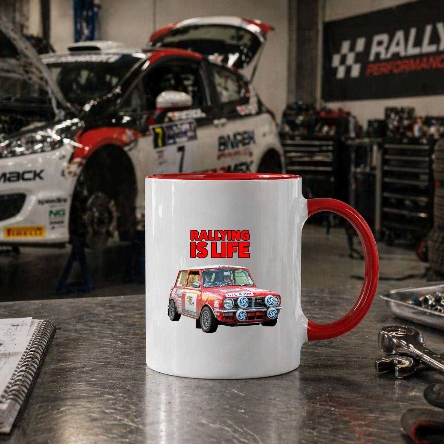 Classic Mini Mug - Rallying Is Life