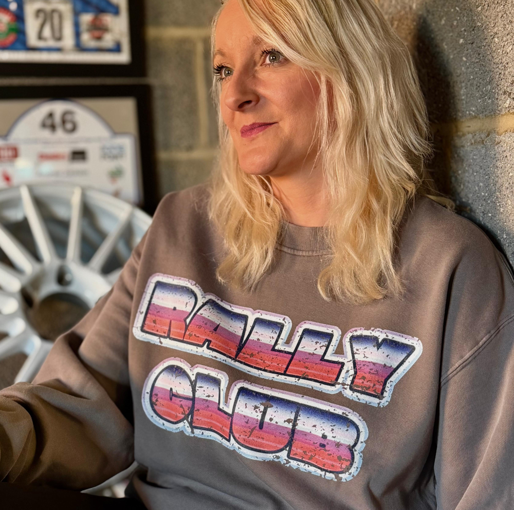 Rally Club Patina Sweatshirt - Rallying Is Life