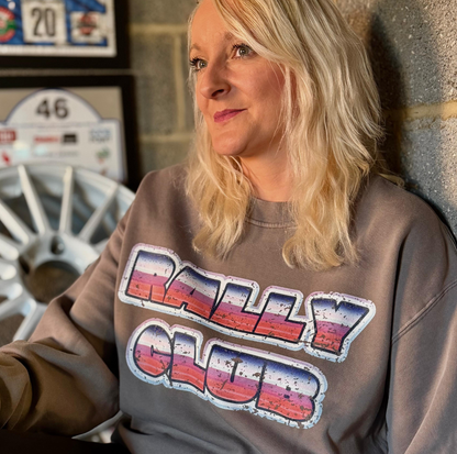 Rally Club Patina Sweatshirt - Rallying Is Life