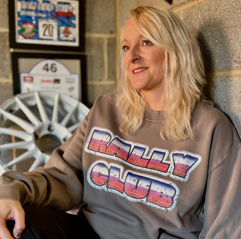 Rally Club Patina Sweatshirt - Rallying Is Life