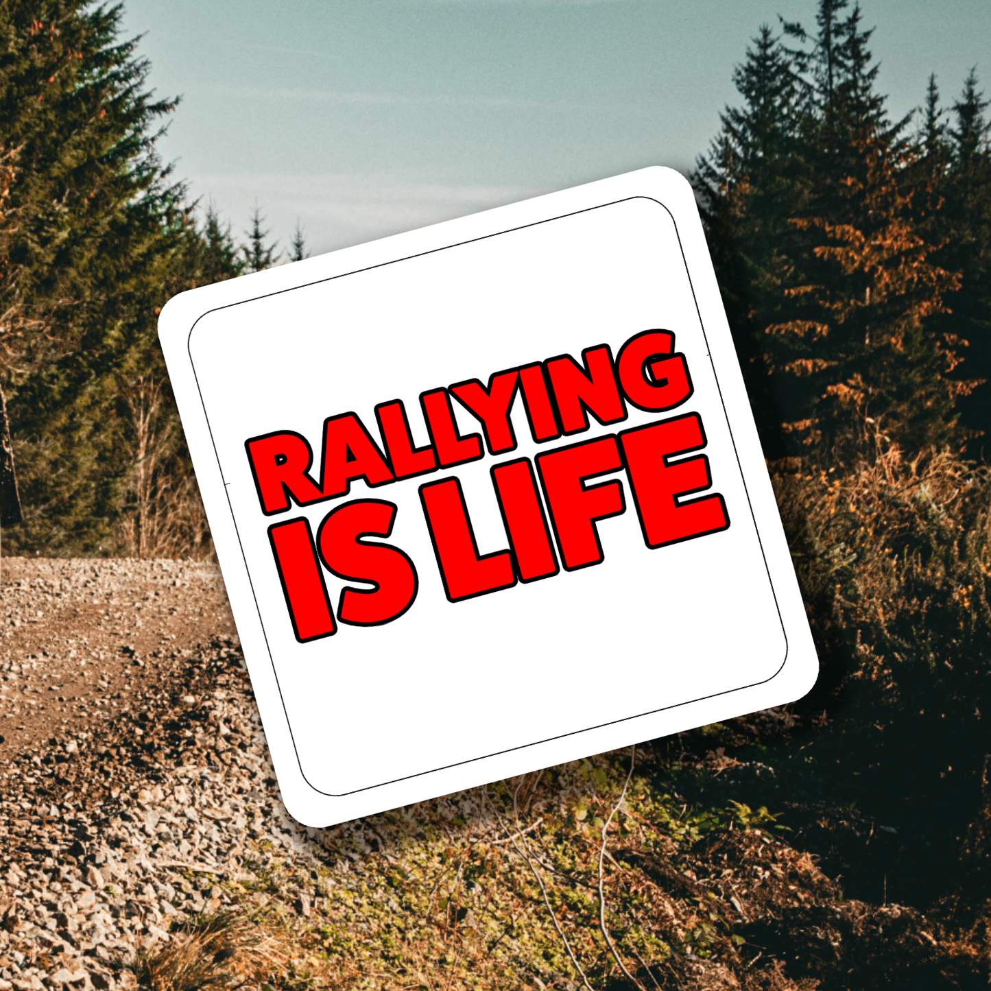 Rallying Is Life Coaster Set of 4 - Rallying Is Life