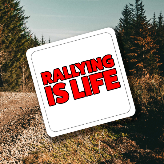 Rallying Is Life Coaster Set of 4 - Rallying Is Life