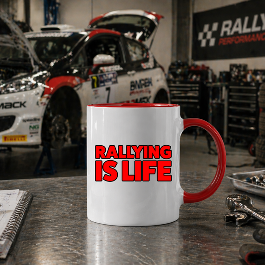 Rallying Is Life Mug - Rallying Is Life