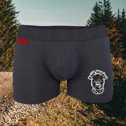 Rally Monkey Garage Boxer Shorts - Rallying Is Life