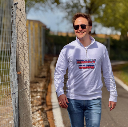 Rally Club Recce Quarter Zip - Rallying Is Life