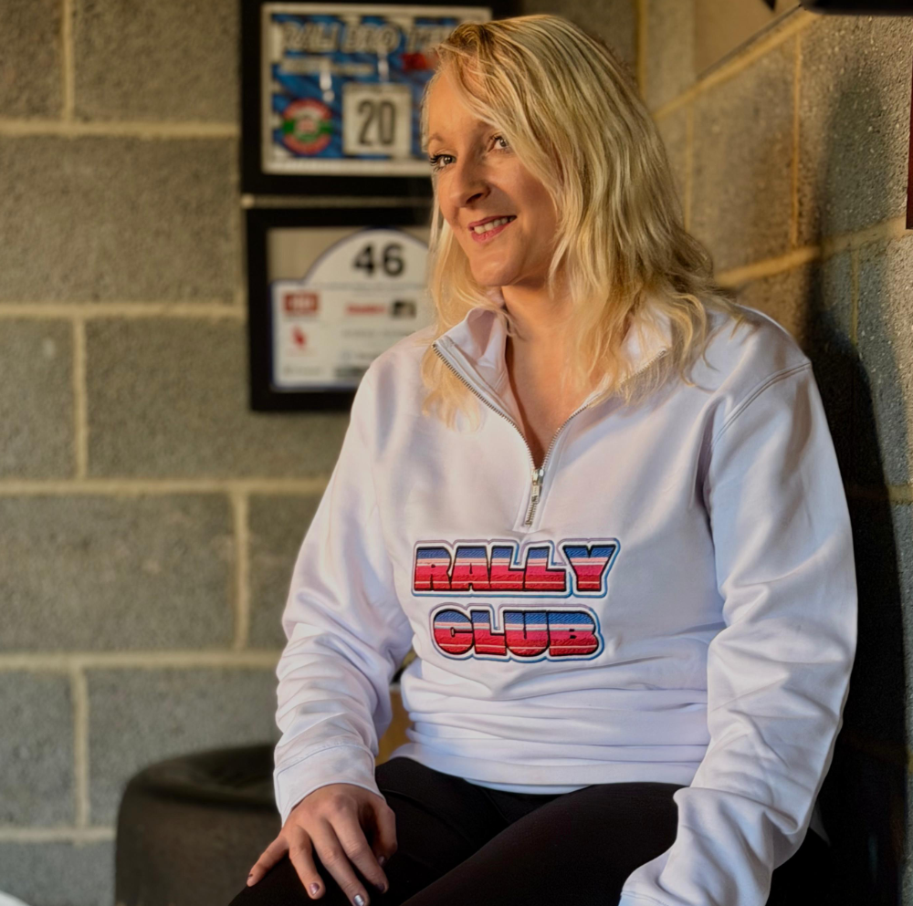 Rally Club Recce Quarter Zip - Rallying Is Life