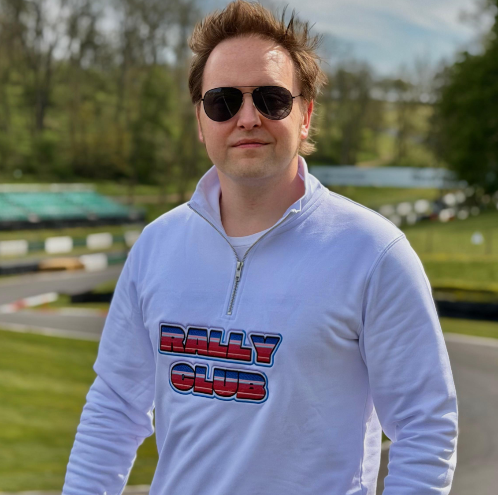 Rally Club Recce Quarter Zip - Rallying Is Life