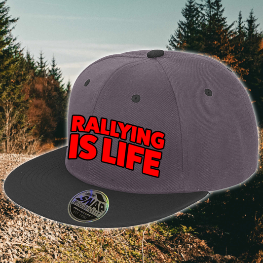 Rallying Is Life Snapback Cap