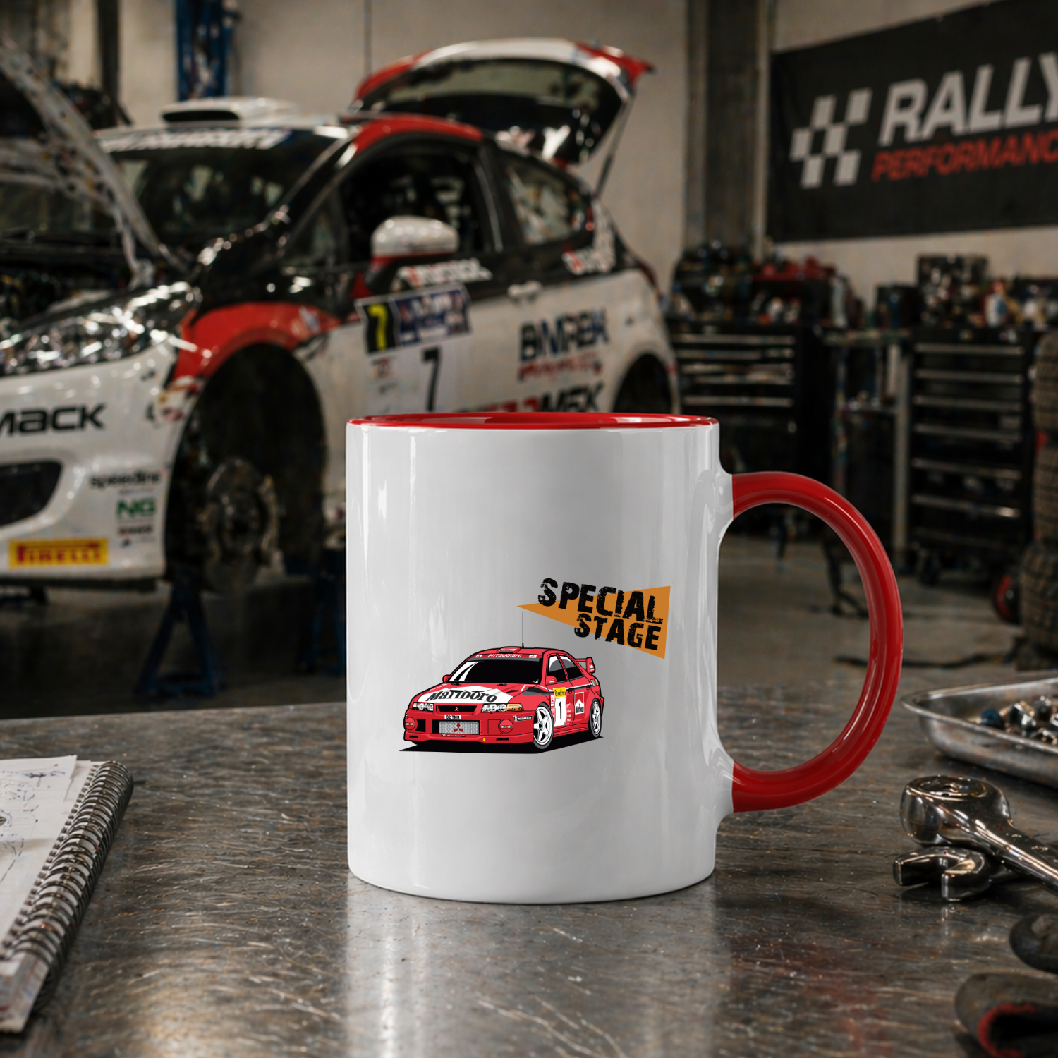 Special Stage Tommi Makinen Evo Mug - Rallying Is Life