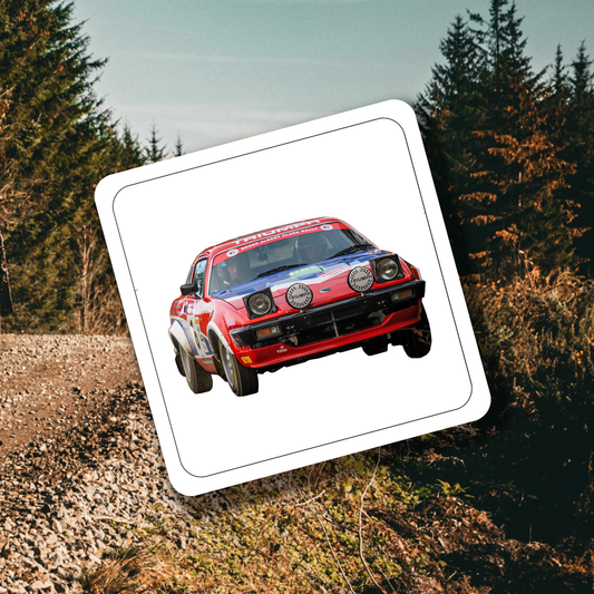 Triumph TR7 Coaster Set of 4 - Rallying Is Life